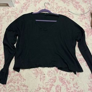 Wildfable black long sleeve sweater